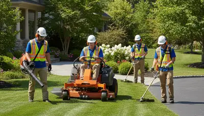 Tree service crew in Saugus, MA providing professional tree care and removal services