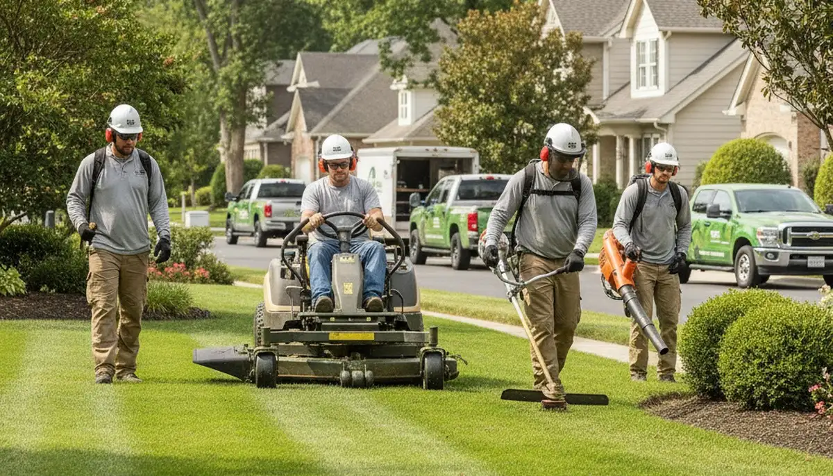 Tree service crew in Saugus, MA providing professional tree removal and care service