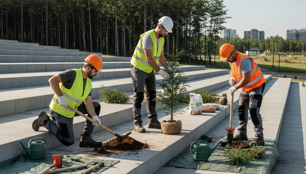 Tree planting service in Saugus, MA with arborist selecting the right species for local soil and site conditions