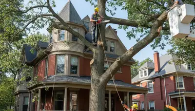 Tree removal crew serving Saugus, MA for safe tree cutting and cleanup