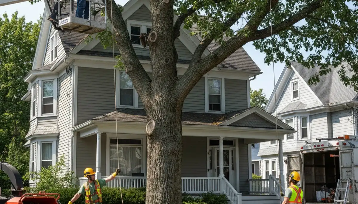 Tree removal crew in Saugus, MA providing safe, professional tree service