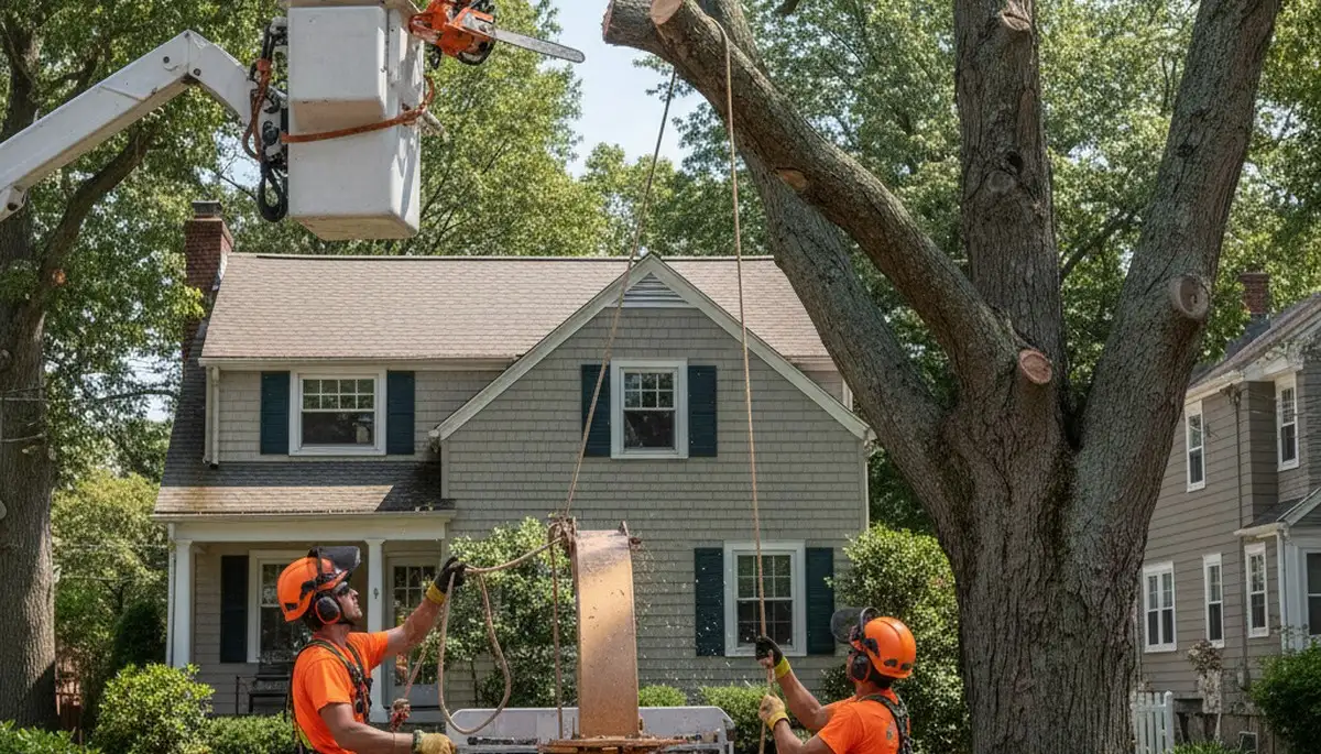 Tree removal crew in Saugus, MA serving local tree care and removal needs