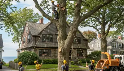 Tree removal service in Saugus, MA, for safe tree cutting and property cleanup