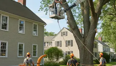 Tree removal crew serving Saugus, MA for safe, professional tree service