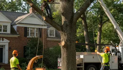 Tree removal crew in Saugus, MA providing professional tree service for local properties