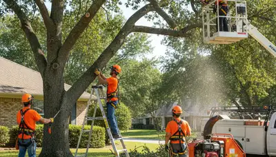 Professional tree trimming service in Saugus, MA improving tree health and property safety